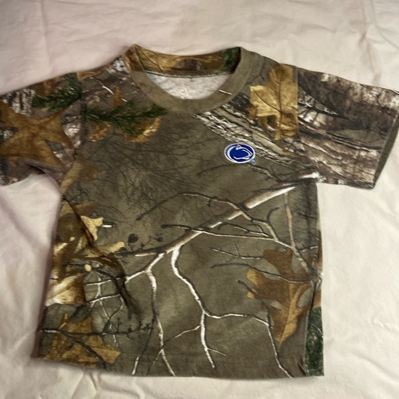 Infant Toddler Size 24 Months Camo Hunting Penn State Logo Shirt Sleeve Tee - Picture 1 of 6